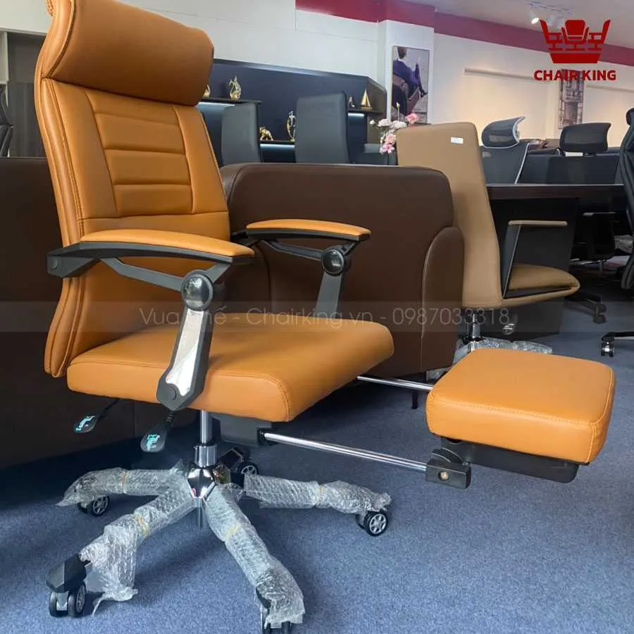 Ghế lãnh đạo da bò Chairking GLDC-6109A-1